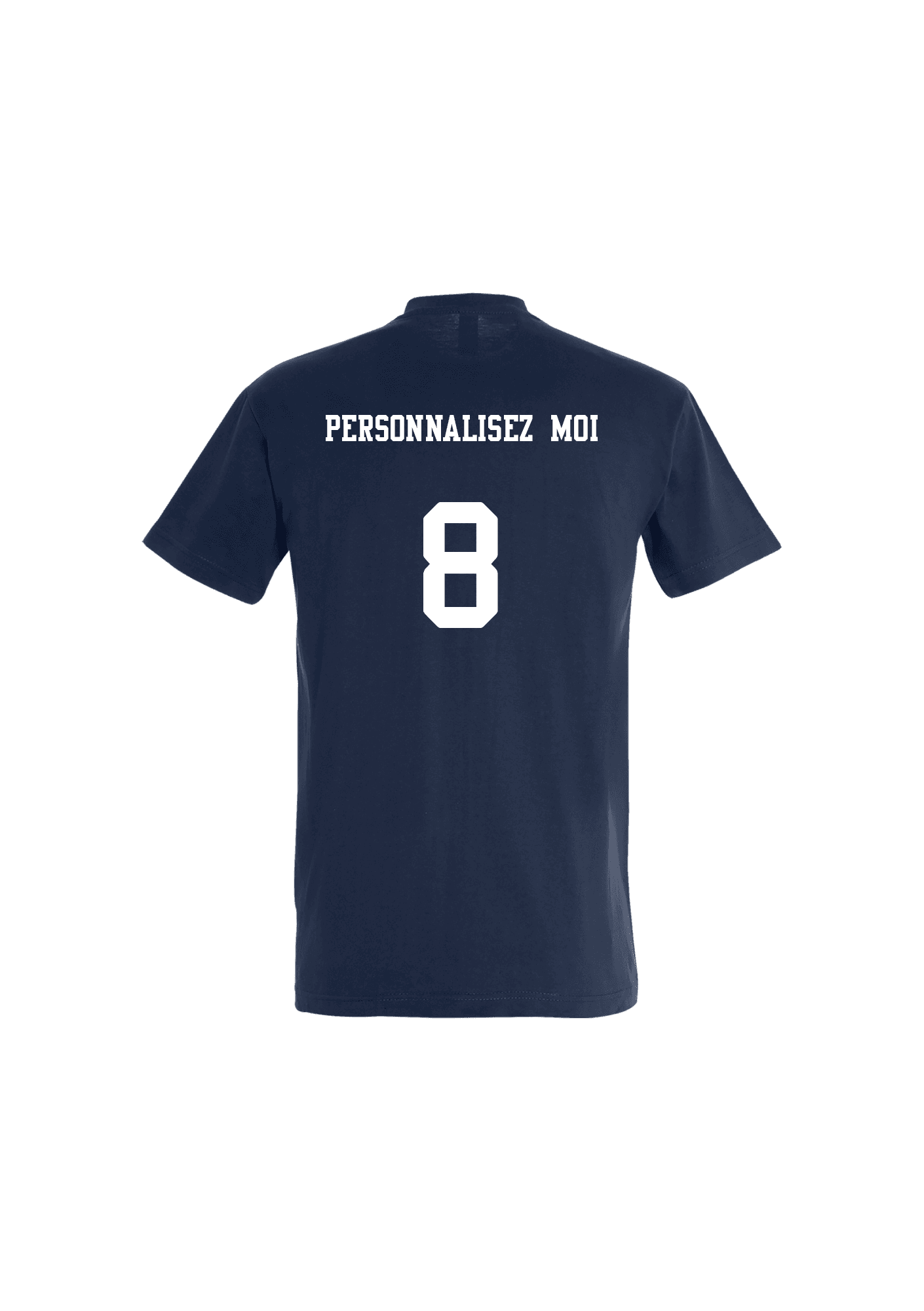 T-shirt Navy Enfant personnalisable 060 Les Avalanches d'Annecy - AVA26-IMPERIALKIDNAVYDOS_PERSONNALISABLE